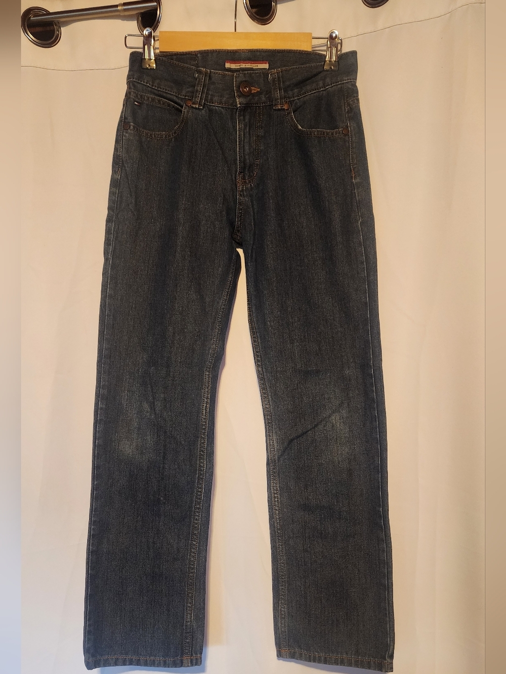 Tommy Hilfiger Boys Slim Fit Revolution Blue Jeans (A)